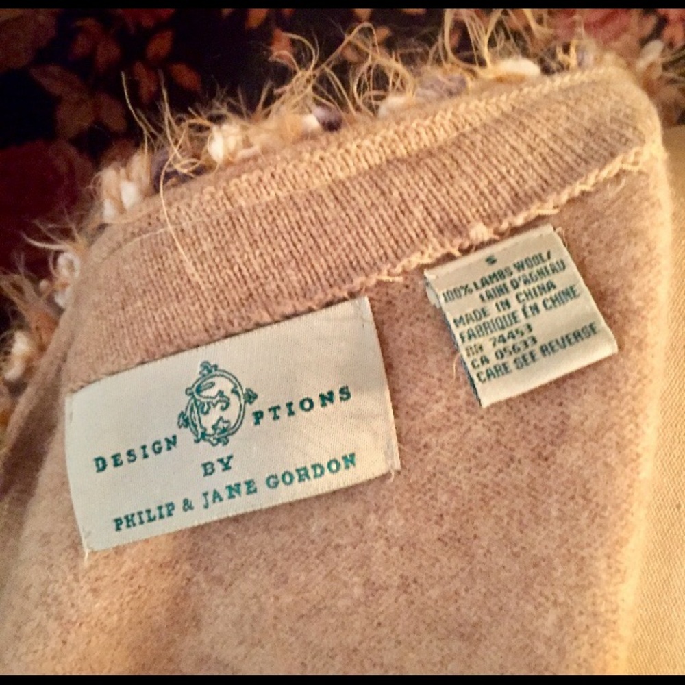 Anthropologie 100% Lambswool Cardigan - Picture 6 of 6